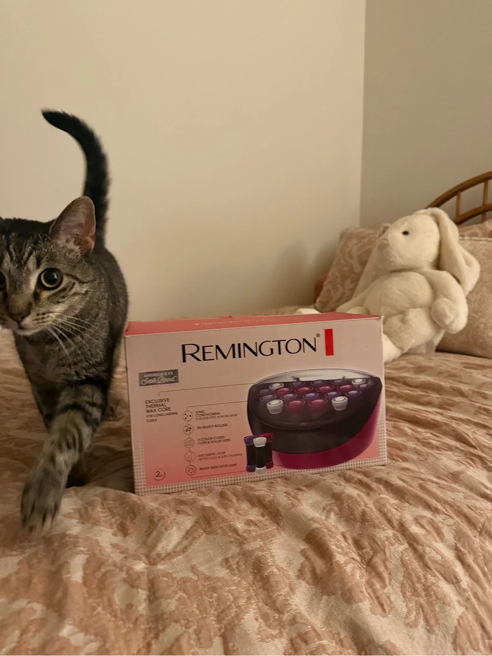 Remington Pink, Purple and White Heated Roller Styling Set